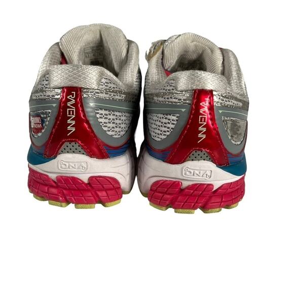 Brooks Ravenna 6 Womens Size 8.5 Silver Pink Athletic Running Shoe Sneaker - Picture 9 of 9